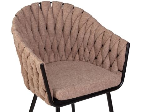 Стул обеденный MATILDA коричневая ткань LAR 275-3