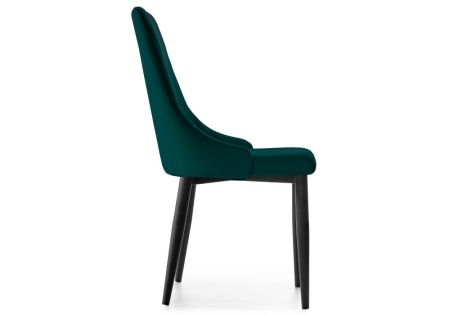Стул Kora зеленый, черный