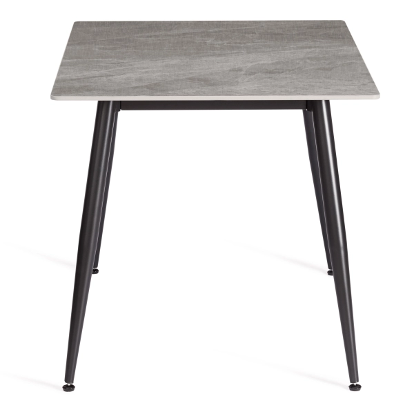 Стол обеденный Austen/Остин  серый и черный