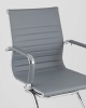Кресло для посетителей Visit TopChairs серое 2 шт.