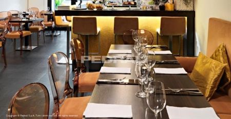 Стул прозрачный PEDRALI Queen янтарный