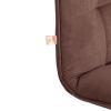 Кресло ZERO флок, коричневый