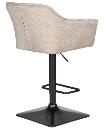 Стул барный RALF бежевый твид LEO26