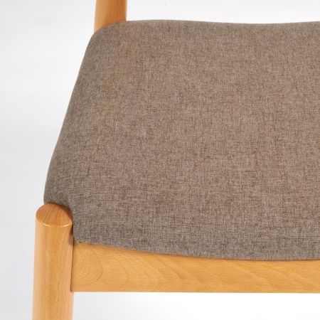 Стул мягкое сидение BULL коричневый, натуральный Стул мягкое сидение BULL коричневый, натуральный