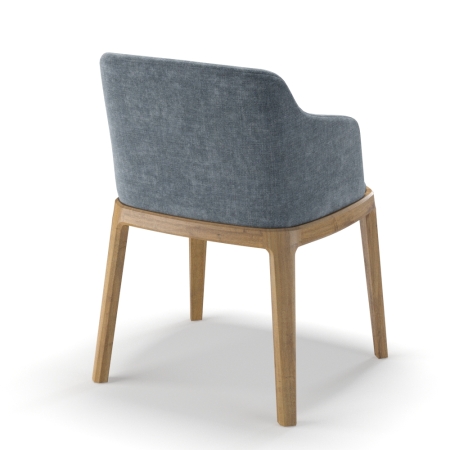 Стул Фреш марсель смок/дуб коньяк