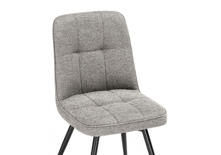 Стул на металлокаркасе Texas 4 поворотный бежевый, черный