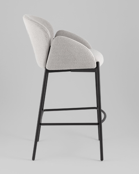 Стул барный Melia светло-серый