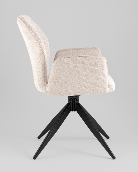 Стул обеденный Helm рогожка бежевый Стул обеденный Helm рогожка бежевый