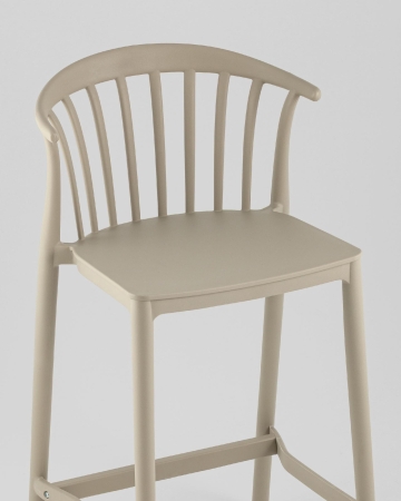 Стул полубарный Campo пластик зеленый