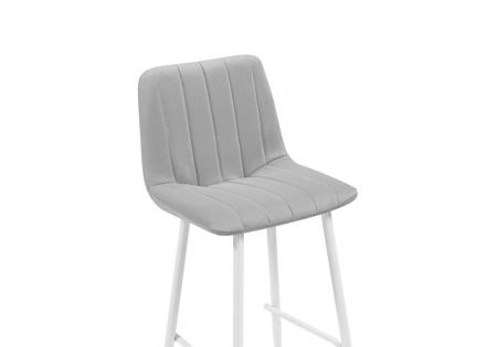Барный стул Дани Мини светло-серый (zd 960), белый np