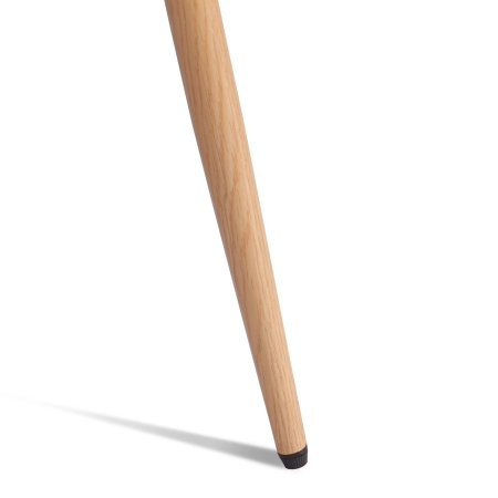 Стул CHILLY светло-серый и серый, велюр и металл, мягкое сиденье, без подлокотников