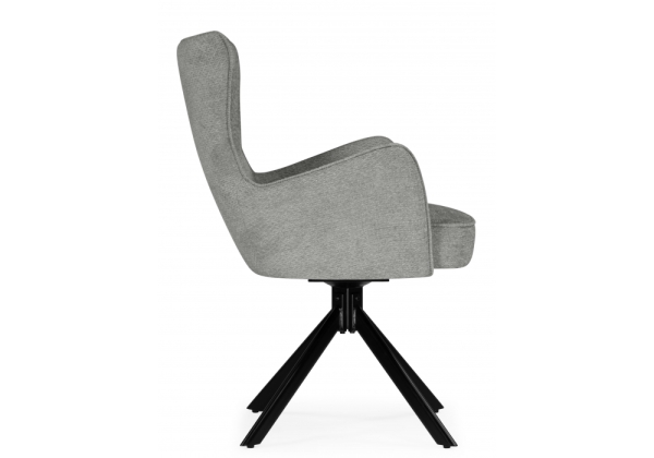 Стул на металлокаркасе Atlanta серый, черный