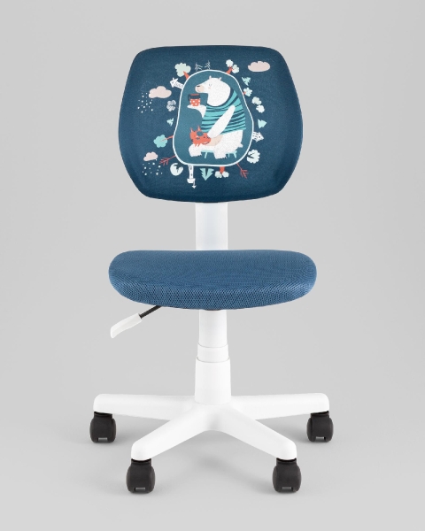 Кресло ЛОЛО Bear пластик белый