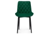 Стул Баодин Б/К зеленый, черный