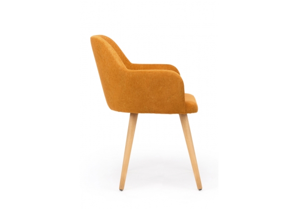 Стул деревянный Инфини терракота (ocean 015), светлое дерево