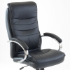 Кресло для руководителя K-58 черная экокожа