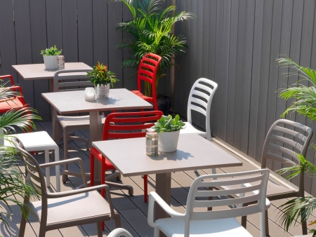 Стул пластиковый Costa Bistrot, Тортора