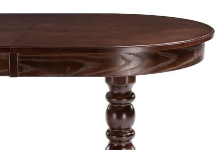 Стол деревянный Дейвер 160(220)х100 орех темный