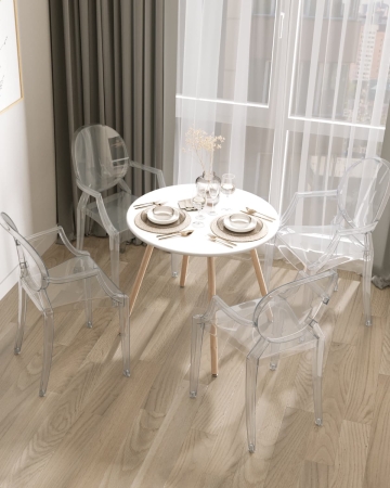 Стол Oslo Round WT New белый