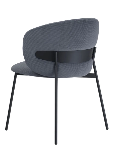 Стул для кухни SOLIS серый гусиная лапка BERNS 996