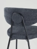 Стулья для кухни Дрим темно-серый шенилл ELEMENT 998, комплект 2шт