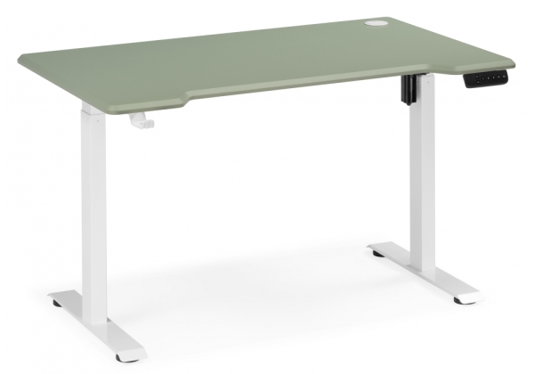 Компьютерный стол Маркос 140х80 зеленый , белый Компьютерный стол Маркос 140х80 зеленый , белый
