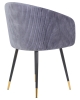 Стул обеденный MARY серый велюр 1922-19