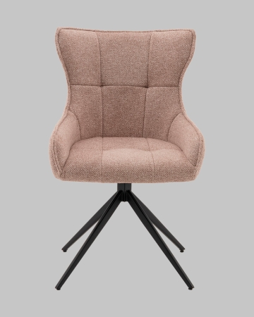 Стул Carlene вращающийся бежевый