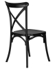 Набор 2 шт Стул обеденный ZILAN черный (B-03)