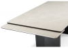 Керамический стол Монерон 200x100 burberry bianco matt, черный Керамический стол Монерон 200x100 burberry bianco matt, черный