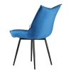Стул для кухни Осло велюр синий velutto 54