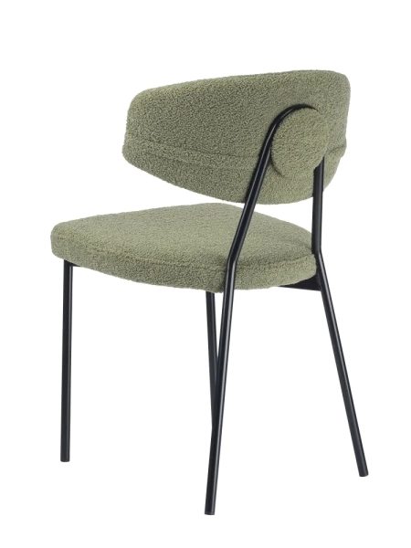 Стулья для кухни Дрим зеленый экомех HUSH 617, комплект 2шт