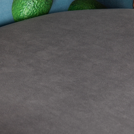 Кресло MELODY ткань и флок, серый