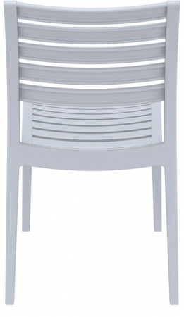 Стул пластиковый Siesta Contract Ares серебристый