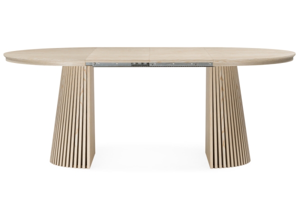 Стол деревянный Mersin 120(200)x120 шпон дуба, бук