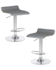 Набор 2 шт Стул барный TOMMY, серый