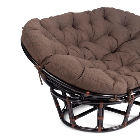 Диван MAMASAN/МАМАСАН 23/02 W с коричневой подушкой Диван MAMASAN/МАМАСАН 23/02 W с коричневой подушкой