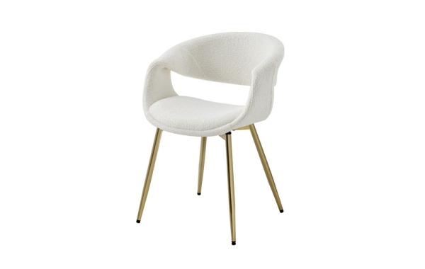 Стул JY1829Q-T белый, золотой Стул JY1829Q-T белый, золотой