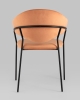 Стул Алексис велюр оранжевый