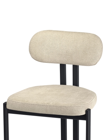 Стул для кухни Атом бежевый букле MOSS 130