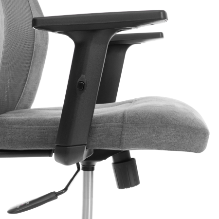 Кресло AVIATOR PLT metalBL серое