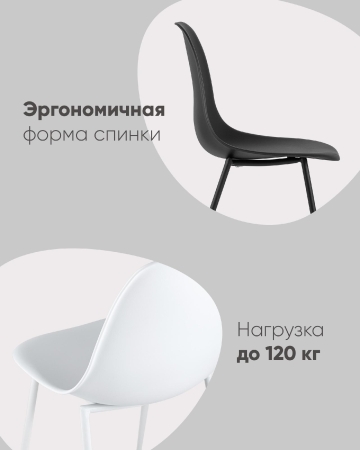 Стул KON черный