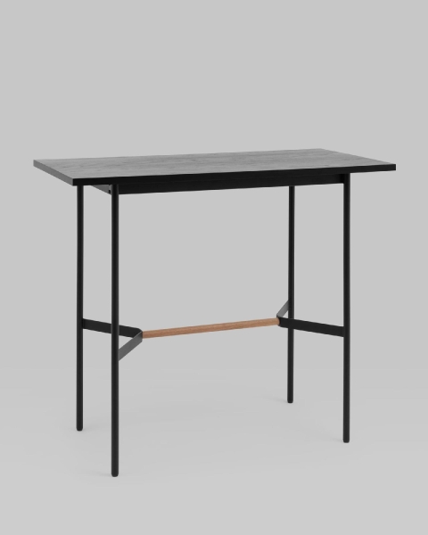 Стол барный Knobb 120*60 черный Стол барный Knobb 120*60 черный
