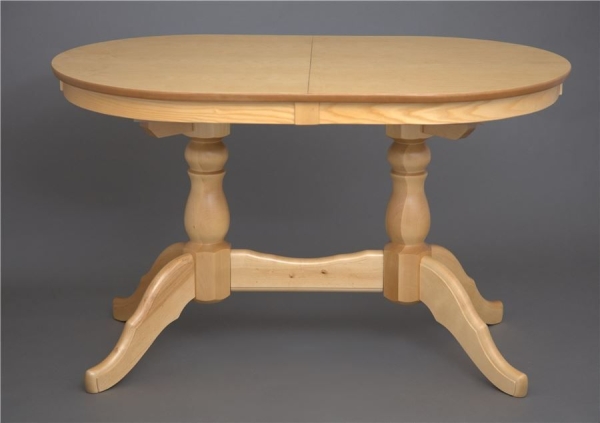 Раздвижной стол Овальный 130 светлый тон Раздвижной стол Овальный 130 светлый тон