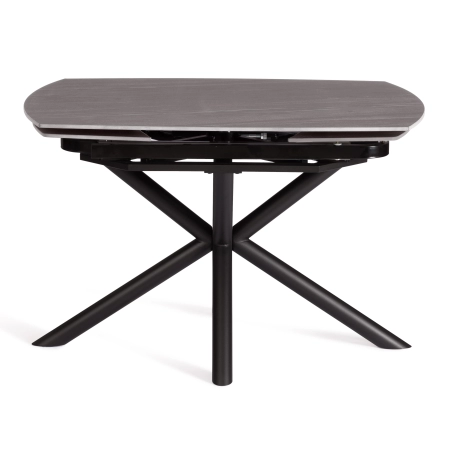 Стол обеденный Winston серый, металл и керамика, прямоугольная столешница