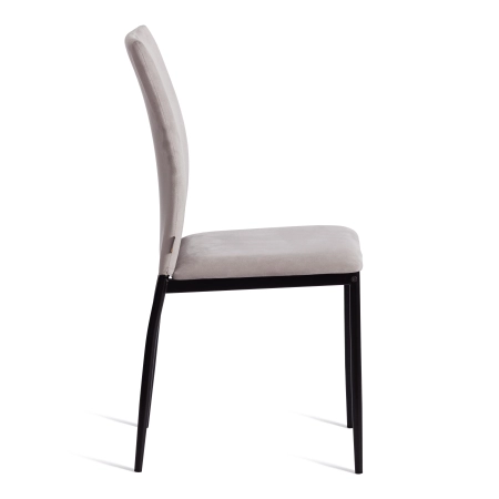 Стул CAPRI (mod. BC565-DC) светло-серый, черный