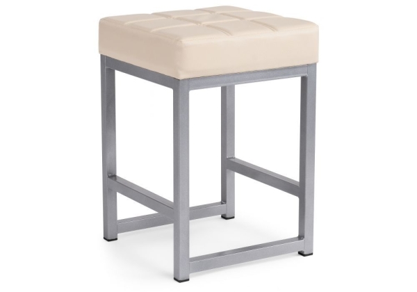 Табурет Khurkroks ваниль в крапинку, светлый мусс