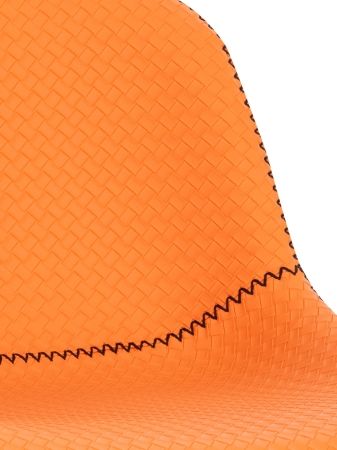 Барный стул Smile экокожа оранжевый Барный стул Smile экокожа оранжевый