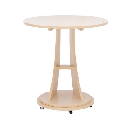 Подкатной столик "Акцент-2" молочный дуб Вис