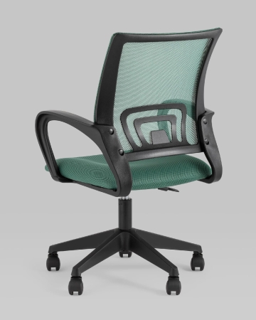 Кресло офисное ST-Basic TopChairs сетка и ткань зеленый